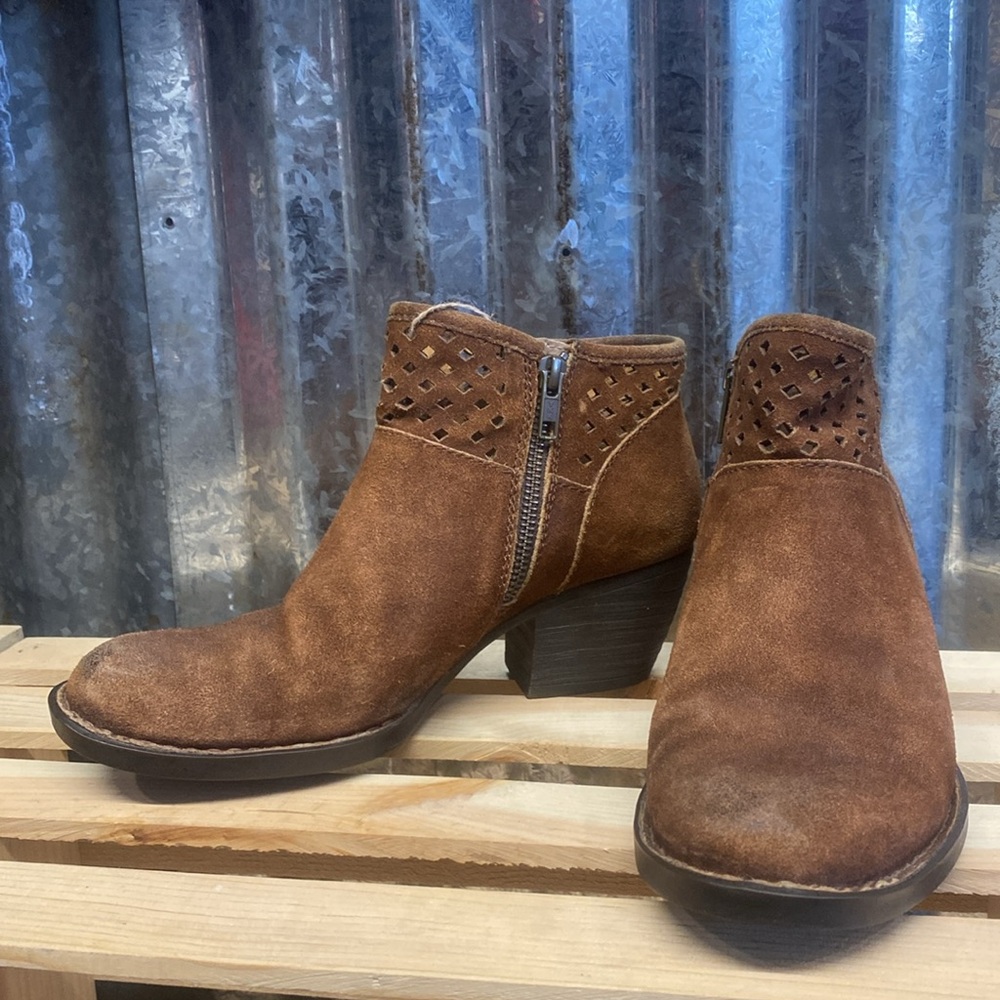 Born Leather Booties